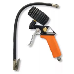 Pistola infla y mide presión neumáticos