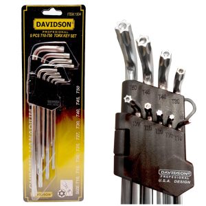 Llaves Torx - 9 pcs.