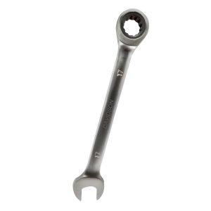 Llave combinada - con crique - 17 mm.