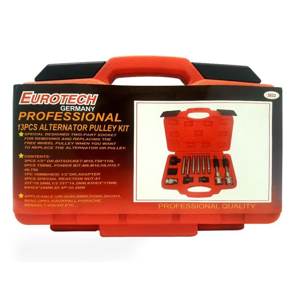 Extractor De Poleas Y Alternador - Kit 13 Piezas - Imagen 4