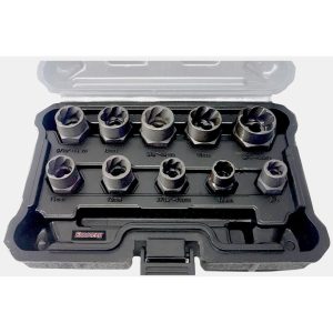 Extractor de tornillo roto - 10 pcs.