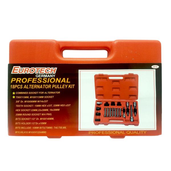 Extractor De Poleas Y Alternador - Kit 18 Piezas - Imagen 2