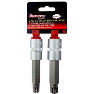 Puntas M14 M16 Spline Multiestria - Dado 1/2"