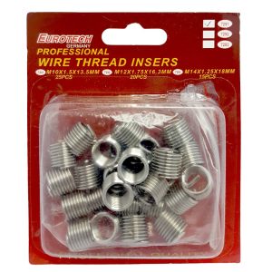 Insertos - M10x1.5x13.5 mm. - 25 pcs.