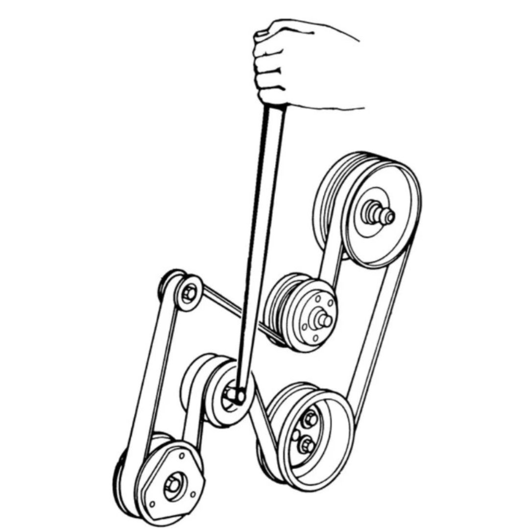 Llaves para tensión de correas Poly-v - Imagen 2