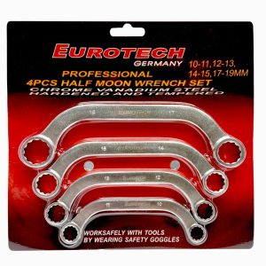 Llave estriada tipo "C" - 4 pcs.