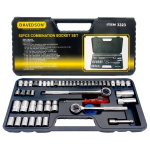 Tubos y accesorios - 1/2" 3/8" 1/4" - 52 pcs.