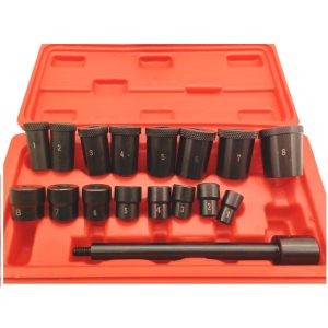 Centrador alineador embragues - Kit universal 17 pcs.
