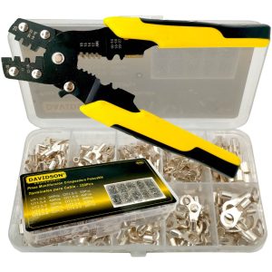 Pinza crimpeadora pela cables + 320 terminales