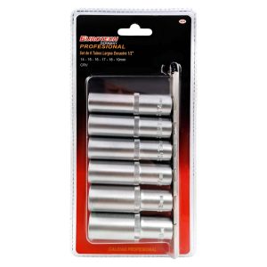 Tubos largos 1/2" - 14 a 19 mm - 6 pcs.