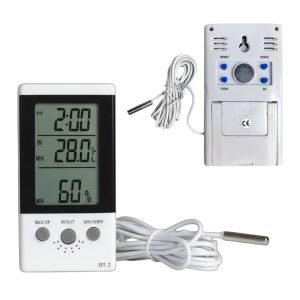 Termómetro digital + higrómetro - Con sonda