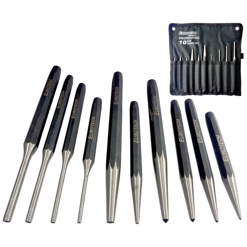 Punzones y cinceles - 10 pcs.