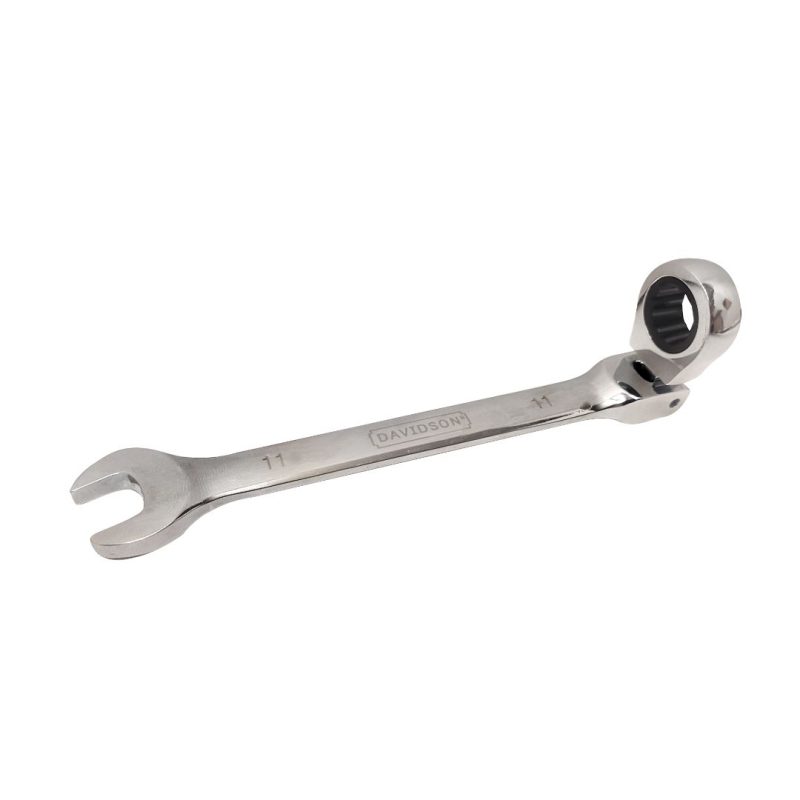 Llave combinada - con crique - flexible - 11 mm.