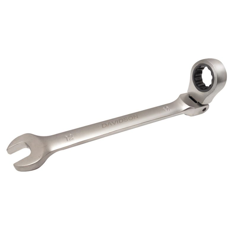 Llave combinada - con crique - flexible - 12 mm.