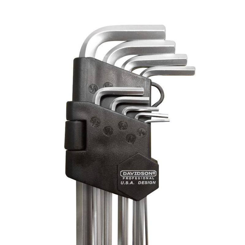 Llaves Allen pulgadas - 9 pcs.