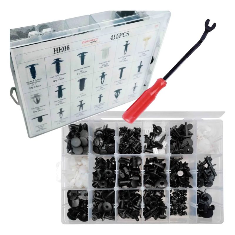 Grampas tapizado paneles + destapizador - 415 pcs.