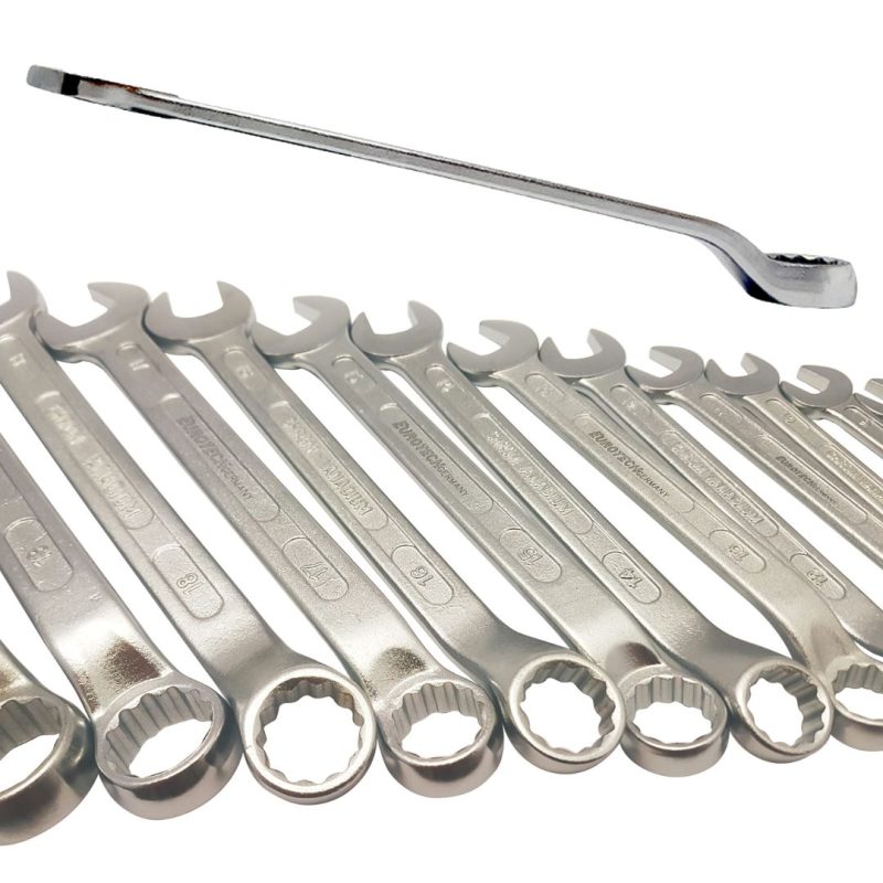 Llaves combinadas - 11 pcs.