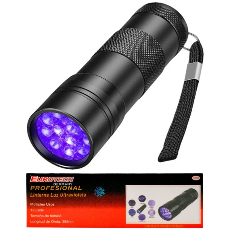 Linterna ultravioleta - detecta fuga