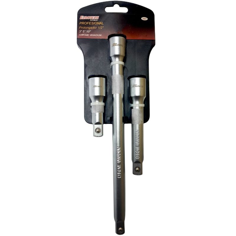 Prolongador Extensión Enc. 1/2" - 3 pcs.