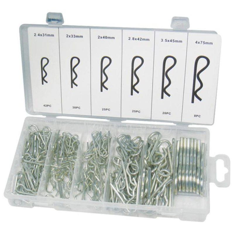 Surtido de Chavetas curvas - 150 pcs.