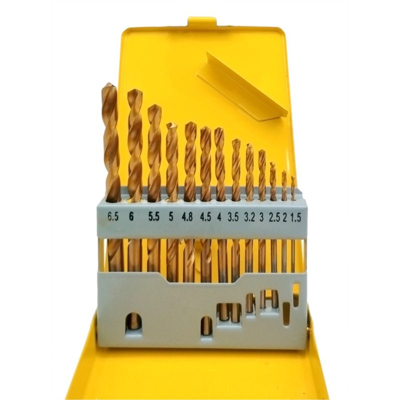Mechas hierro y madera 1.5 - 6.5mm. | 13 pcs.