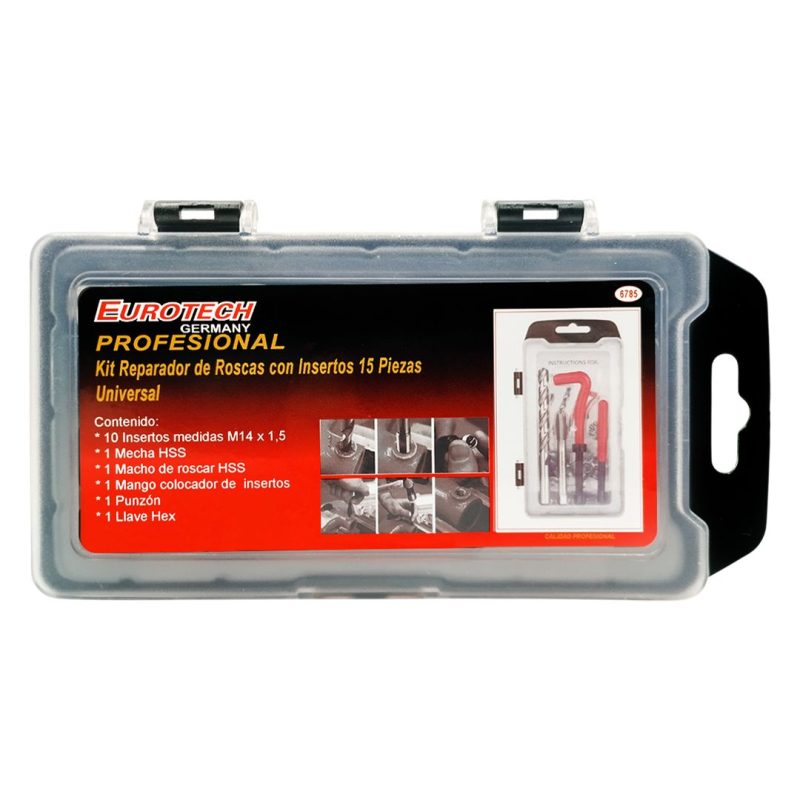 Insertos de rosca - M14x1.5 - Kit 15 pcs.