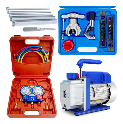 Kit Herramientas Instalacion Aire Acondicionado | Eurotech