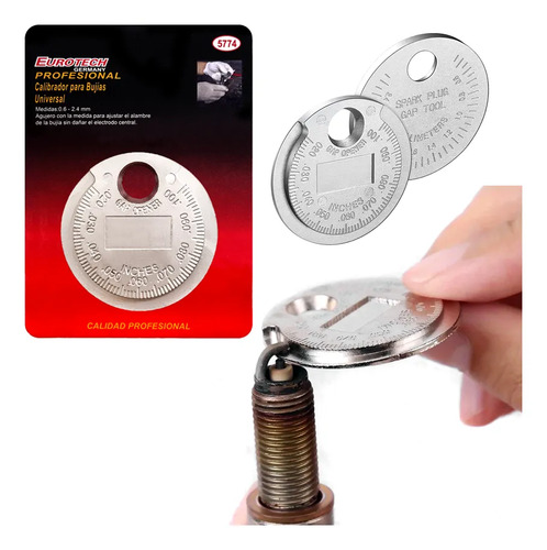 Calibrador Bujia - Moneda | 0,6 - 2,4 mm.